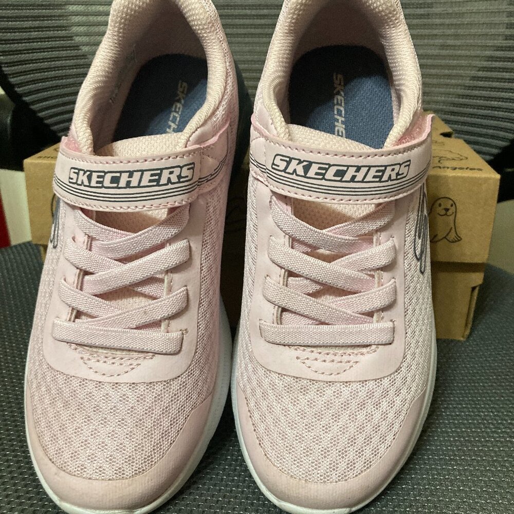 Skechers Little & Big Girls Microspec Max Epic Brights Athletic Sneaker